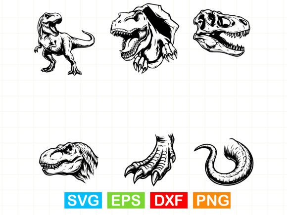 A Designer's Review: Dinosaur T Rex Scratch SVG for Embroidery