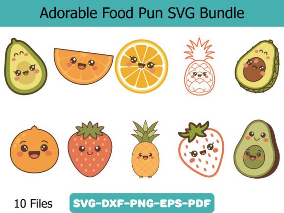 A Designer’s Review of the Adorable Food Pun SVG Bundle