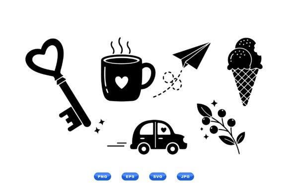 Crafting Modern Content with This Minimal Icon Graphics Set