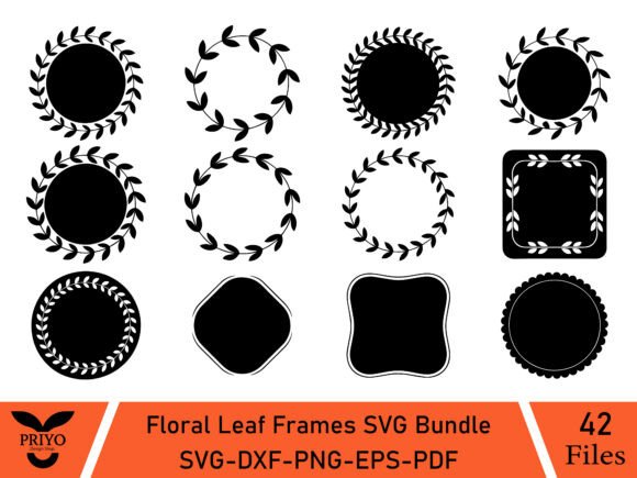 Floral Leaf Frames Bundle: A Designer’s Hands-On Review