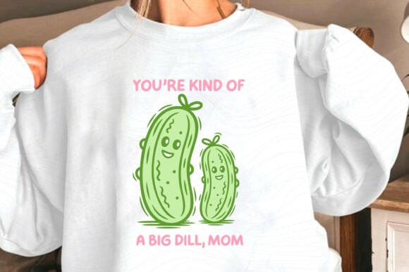 The Funny Mother's Day Pickle Pun: A Versatile Graphic for Crafts & Content