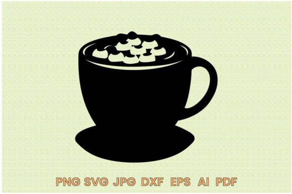 Why This Cozy Mug Silhouette is a Versatile Graphic Asset